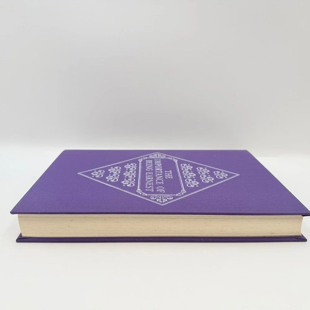 Lavender Decorative Book Box - Purple Accent Home Décor